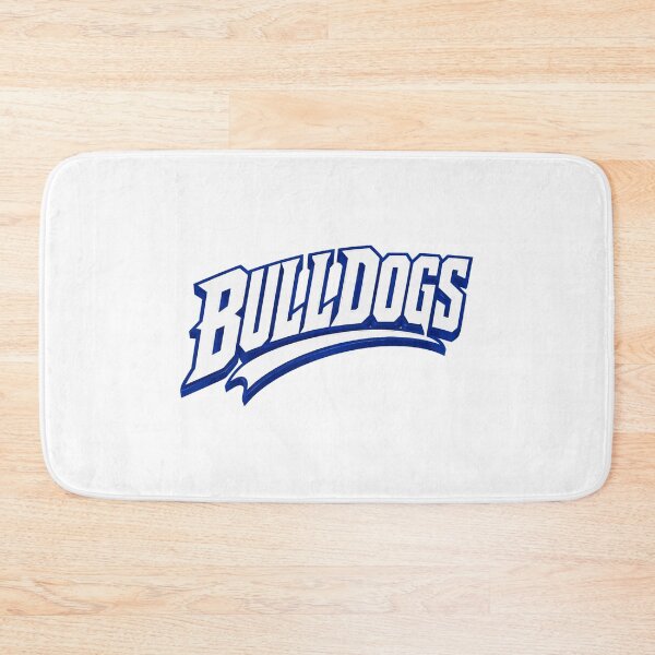 Item preview, Bulldogs Sporty Blue White Varsity Style  designed and sold by MariaLoga71766.