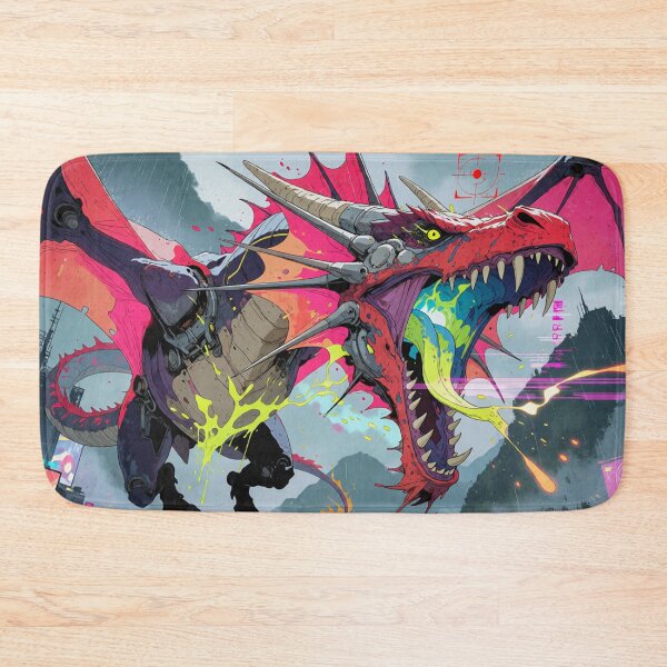 Item preview, Cyber Crimson Flight in the Neon Night (V4) designed and sold by SabaMirzique.