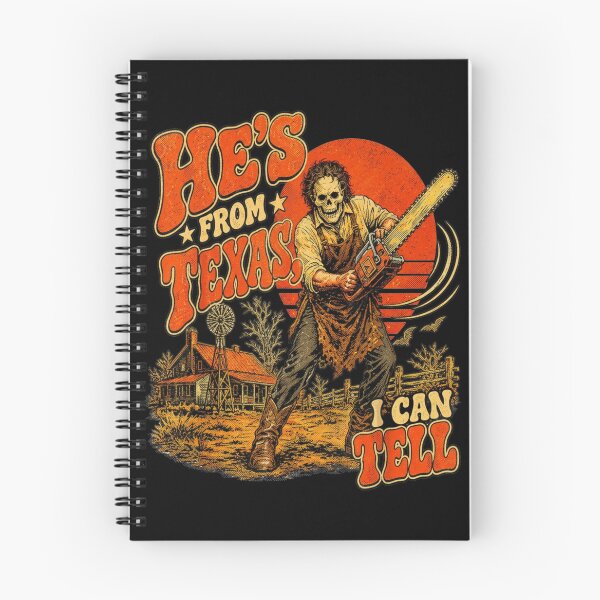 Item preview, Hes From Texas I Can Tell Chainsaw Horror Halloween designed and sold by Arens ★★★★★.