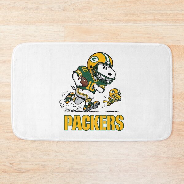 Item preview, Snoopy And Woodstock Green Bay Football Action Fan  designed and sold by DamianRoy88.
