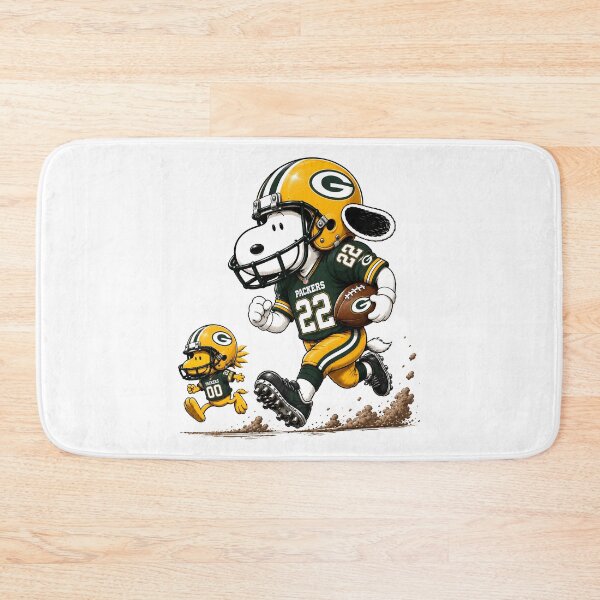 Item preview, Green Bay Packers Funny Snoopy and Woodstock Players Football Team  designed and sold by Har-vee.