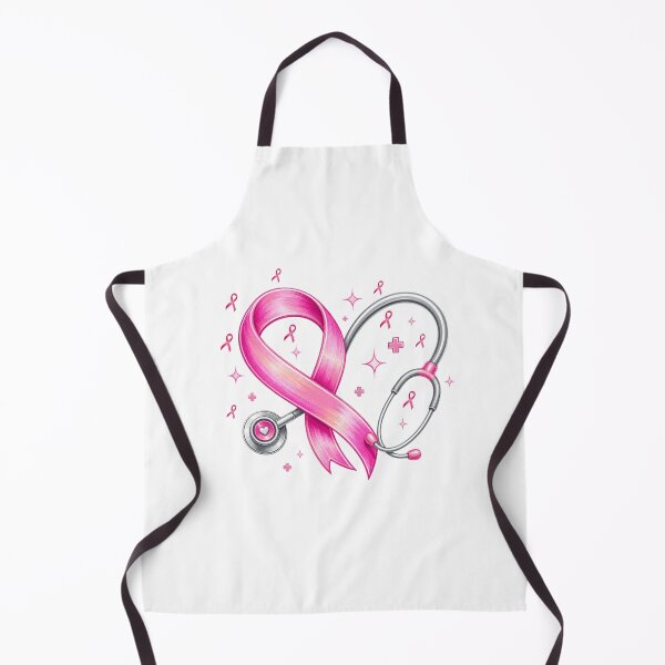 Item preview, Doctor Nurse Heart Love Pink Ribbon Breast Cancer Awareness designed and sold by ZANNIX.