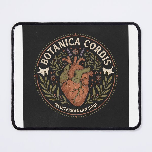Item preview, Botanica Cordis - Mediterranean Soul Anatomical Heart Vintage Art Print & Apparel designed and sold by Italy-Shop.