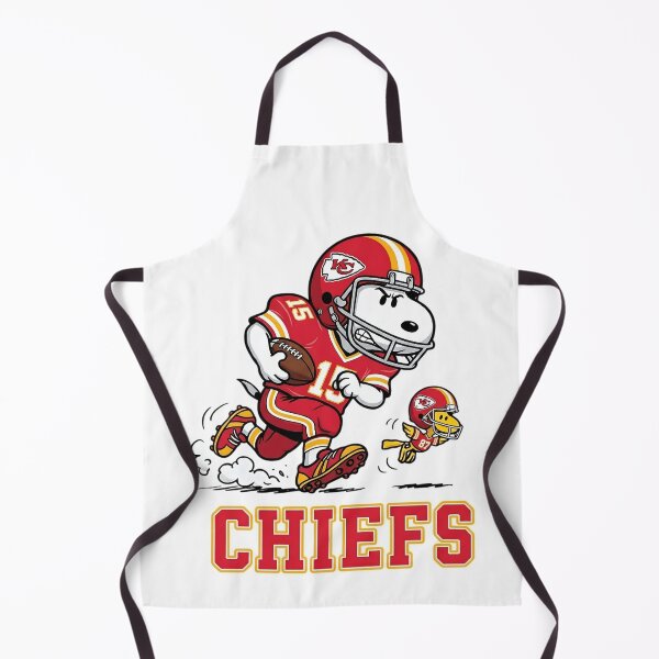 Aperçu de l'œuvre Snoopy et Woodstock, fans de football de Kansas City créée et vendue par DamianRoy88.