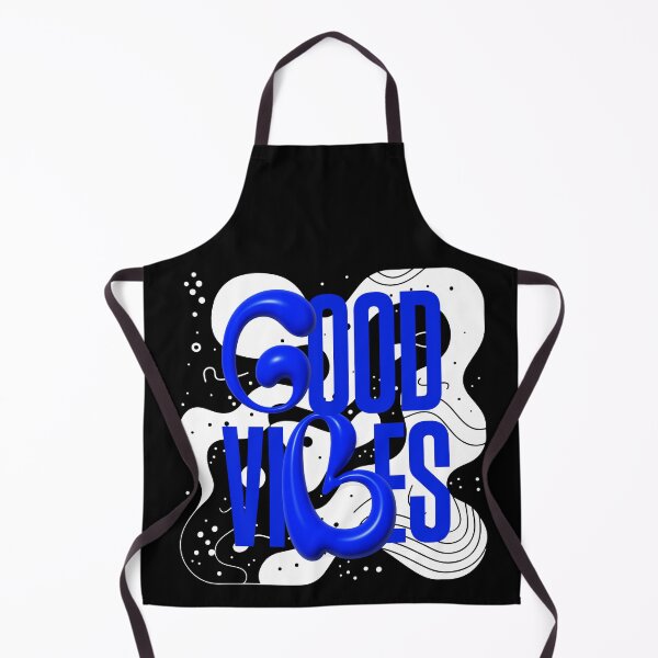 Item preview, Good Vibes Only Abstract T-Shirt, Trippy Y2K Liquid Blue Graphic designed and sold by baretyas.