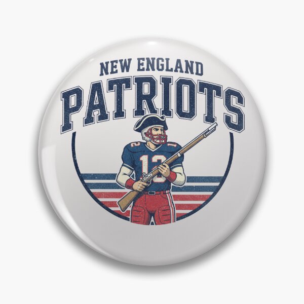 Item preview, Patriots Football designed and sold by PetalRadiant.