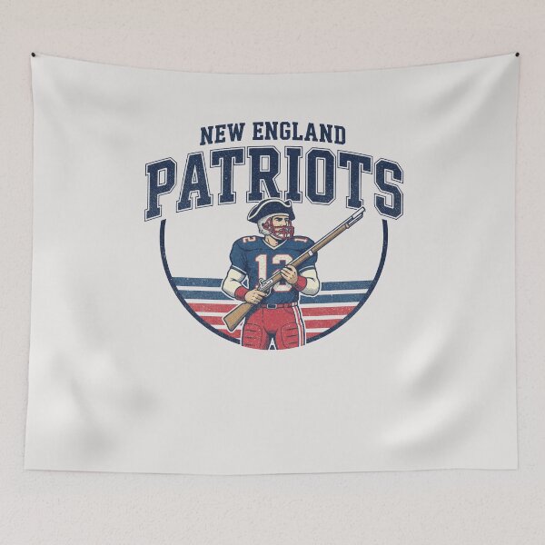 Item preview, Patriots Football designed and sold by PetalRadiant.