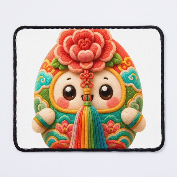 Item preview, Korean Norigae Ornamental Pendant Mascot — Marker-style Digital Illustration designed and sold by radou88.