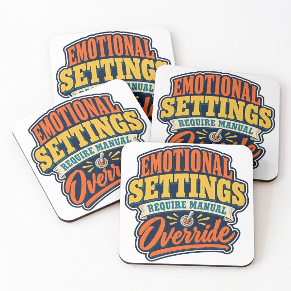 Item preview, Emotional Settings Require Manual Override designed and sold by FZ Studio .