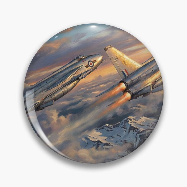 Item preview, Lightning Jets Sunset Formation Illustration designed and sold by Airpower Art.