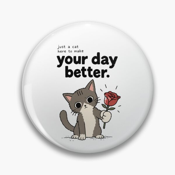 Item preview, Funny Cat Makes Your Day Better designed and sold by MonkiFlipp.