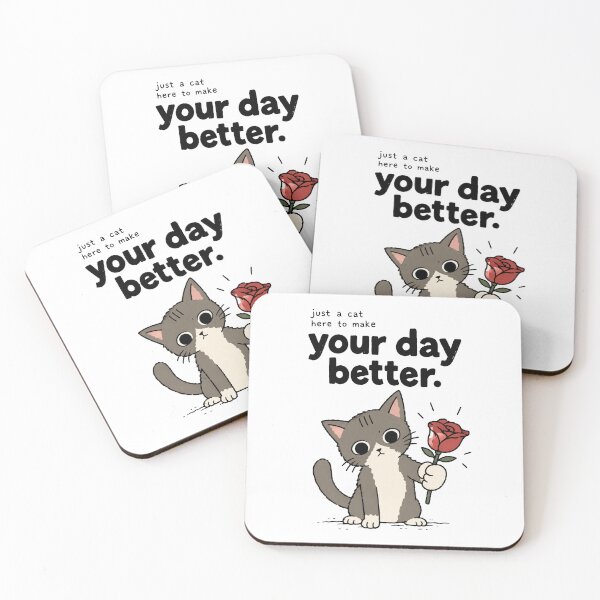 Item preview, Funny Cat Makes Your Day Better designed and sold by MonkiFlipp.