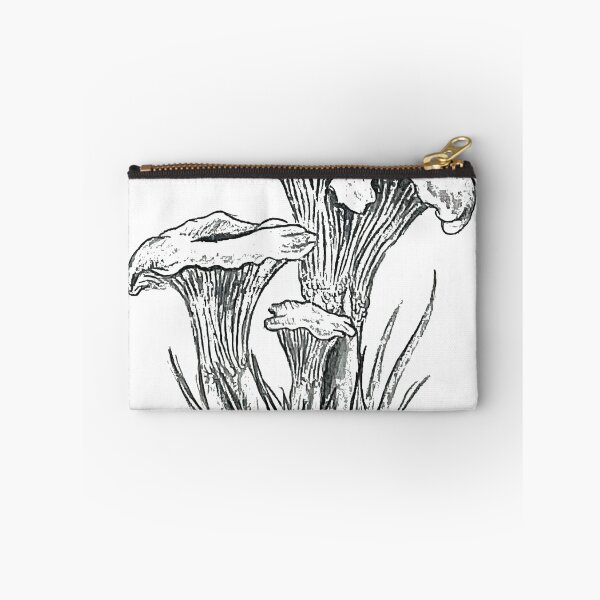Item preview, Chanterelle Mushroom – Realistic Botanical Pencil Art designed and sold by SaskiaFranken.