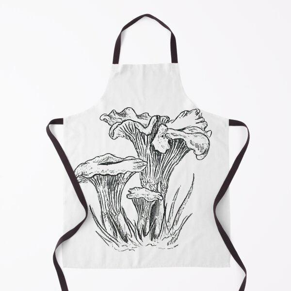 Item preview, Chanterelle Mushroom – Realistic Botanical Pencil Art designed and sold by SaskiaFranken.
