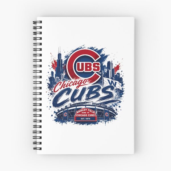 Item preview, Chicago Cubs Wrigley Field Retro Baseball  designed and sold by SarahSanc43018.