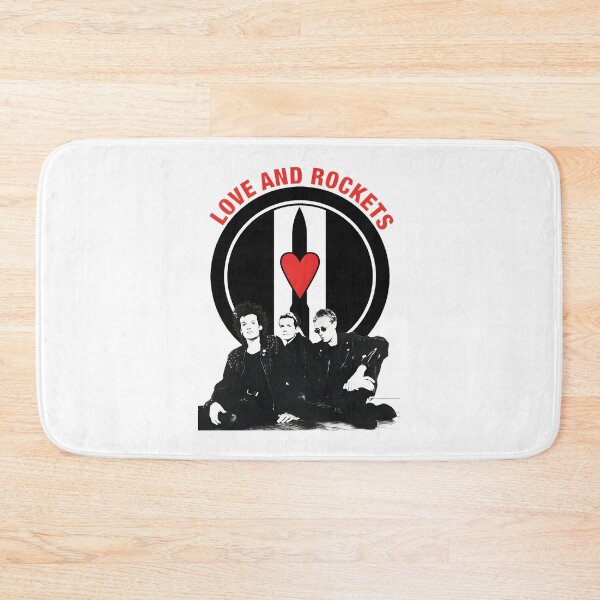 Item preview, Vintage Love And Space Rockets Graphic Art - 80S Alternative Rock & Post-Punk Aesthetic | Limited Edition designed and sold by lemmark.