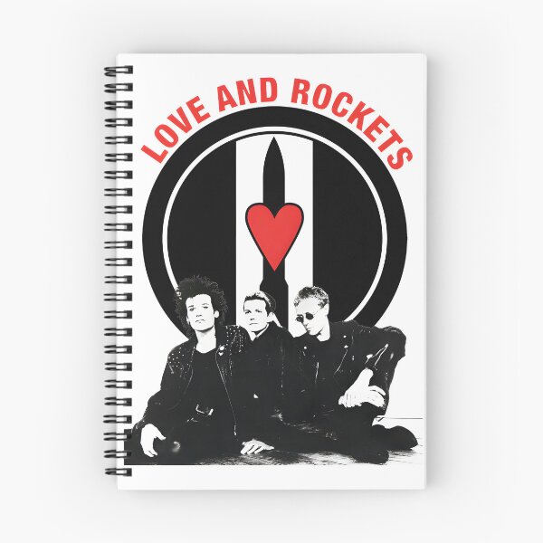 Item preview, Vintage Love And Space Rockets Graphic Art - 80S Alternative Rock & Post-Punk Aesthetic | Limited Edition designed and sold by lemmark.