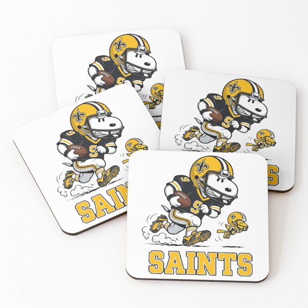Item preview, Snoopy And Woodstock New Orleans Football Action Fan designed and sold by DamianRoy88.