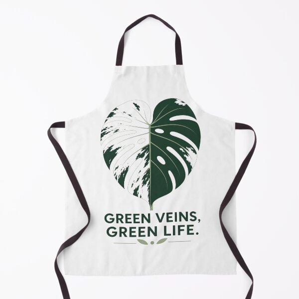 Item preview, Green Veins Green Life Variegated Monstera Art designed and sold by Kaikab007.