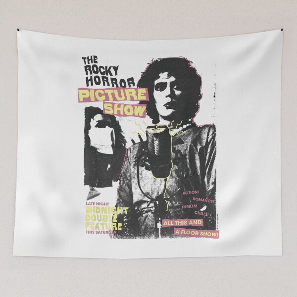 Item preview, The Rocky Horror Picture Show Late Night Midnight Double Feature Floor Show Cult Classic Movie Fan Apparel designed and sold by slmfams.