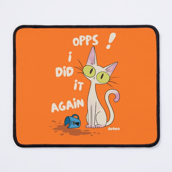 Item preview, Oops I Did It Again Cat designed and sold by HouseOfAurea.