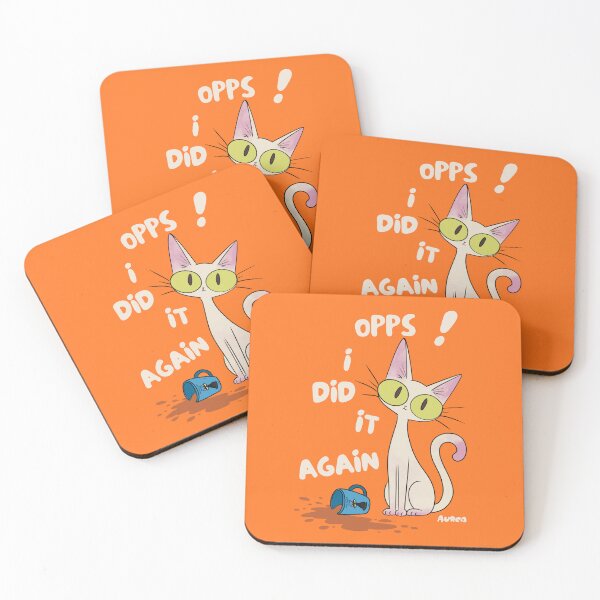 Item preview, Oops I Did It Again Cat designed and sold by HouseOfAurea.