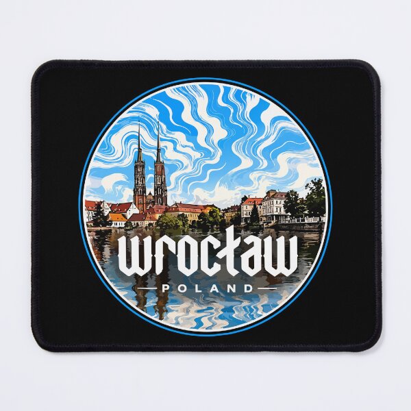 Item preview, Wroclaw City Poland Trippy designed and sold by TomFrontierArt.