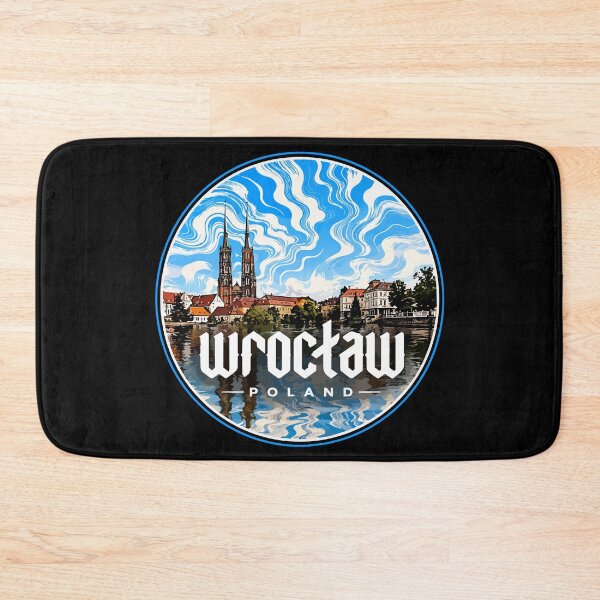 Item preview, Wroclaw City Poland Trippy  designed and sold by TomFrontierArt.