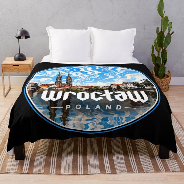 Item preview, Wroclaw City Poland Trippy designed and sold by TomFrontierArt.