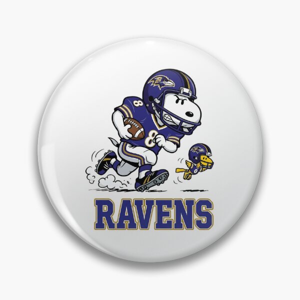 Item preview, Snoopy And Woodstock Baltimore Football Action Fan designed and sold by DamianRoy88.