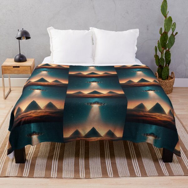 Item preview, UFO over piramids designed and sold by JALNERVION SHOP.