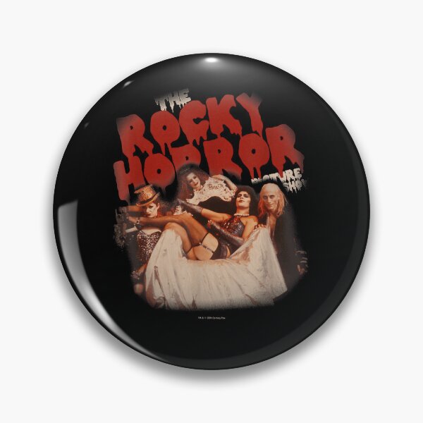 Item preview, The Rocky Horror Picture Show Red Dripping Blood Text Cast Group Cult Classic Movie Fan Apparel designed and sold by slmfams.