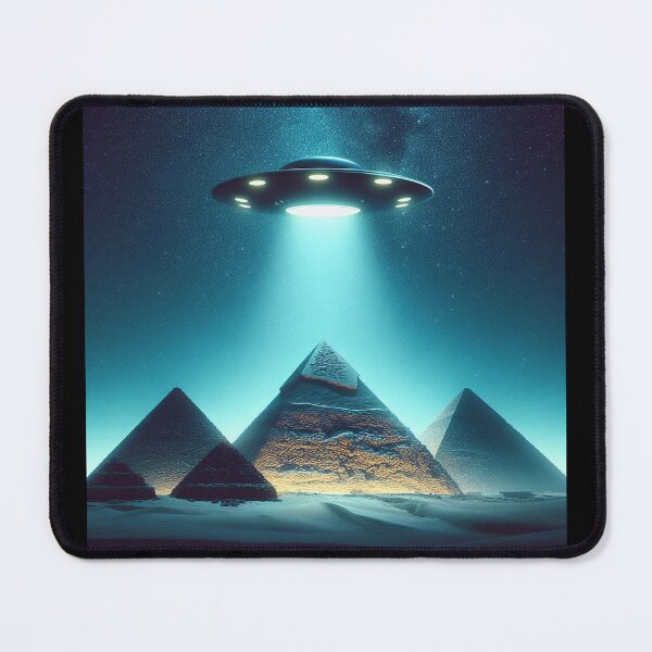 Item preview, Lightning ufo over piramids designed and sold by JALNERVION SHOP.