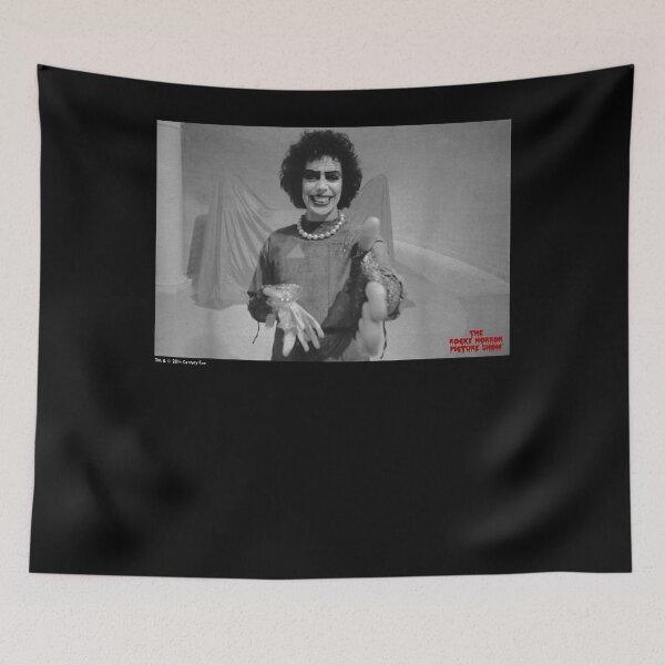 Item preview, Rocky Horror Picture Show Frank N Furter Black And White Toast Scene Cult Classic Fan Apparel designed and sold by slmfams.