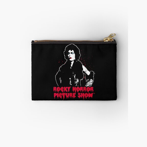 Item preview, Rocky Horror Picture Show Frank N Furter White Silhouette Red Blood Splatter Cult Classic Fan Apparel designed and sold by slmfams.