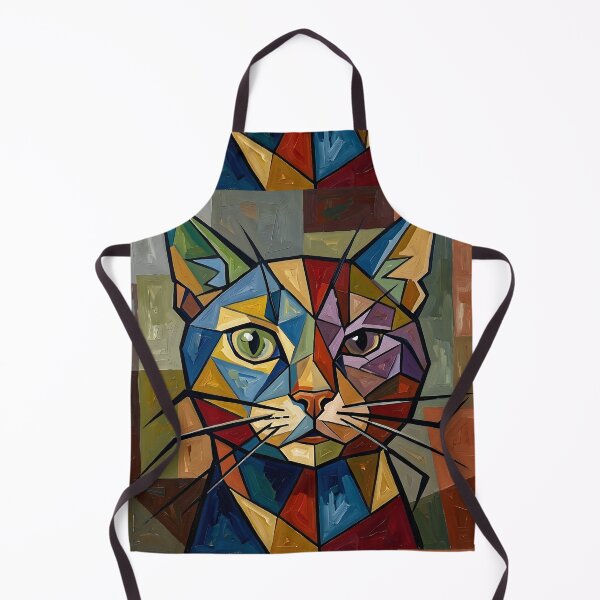 Item preview, Cat Portrait - Pablo Picasso Cubism Style designed and sold by Abeshinobi.