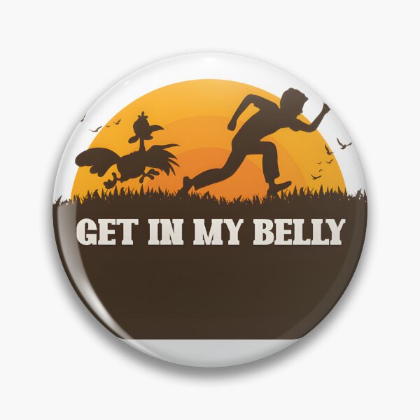 Item preview, Get In My Belly Funny Thanksgiving Food Lover Quote Retro Autumn Feast Graphic | Perfect Gift For You And Friends designed and sold by SimoStore.