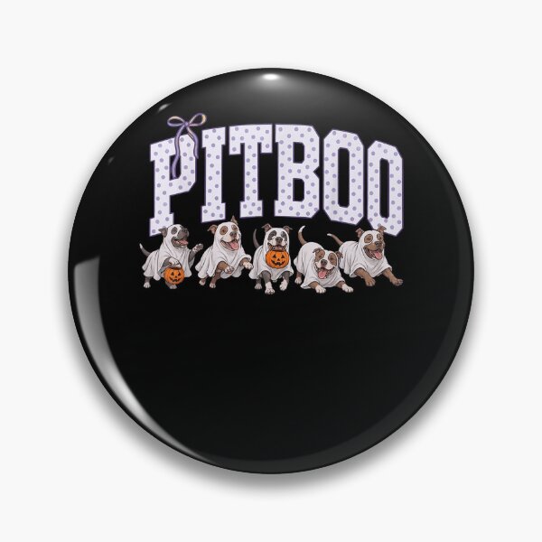 Item preview, Pitboo Halloween Pitbull Ghost Costumes Pumpkin Trick Or Treat Dog Lover Fan Apparel designed and sold by slmfams.