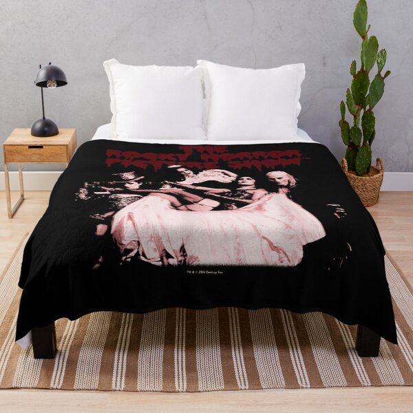 Item preview, The Rocky Horror Picture Show Red Dripping Text Cast Group Scene Cult Classic Movie Fan Apparel designed and sold by slmfams.