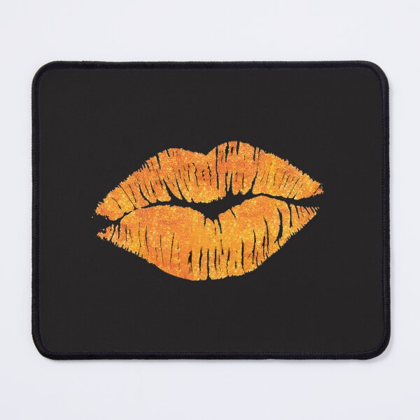 Item preview, Dazzling Gold Glitter Lips Sparkle Design | Best Buy designed and sold by SimoStore.