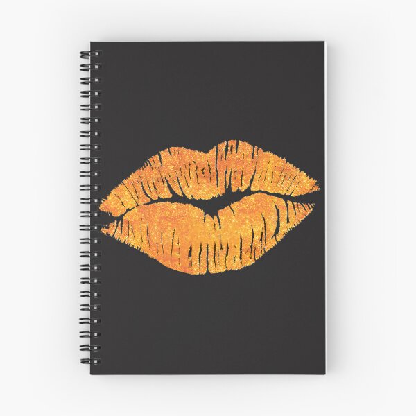 Item preview, Dazzling Gold Glitter Lips Sparkle Design | Best Buy designed and sold by SimoStore.