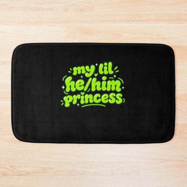 Item preview, He/Him Princess Gender Expression Phrase designed and sold by elderberry.