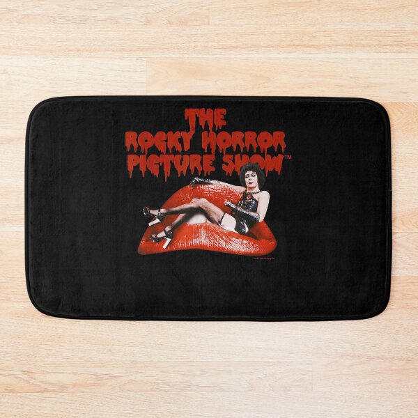 Item preview, The Rocky Horror Picture Show Frank N Furter Reclining On Giant Red Lips Cult Classic Fan Apparel designed and sold by slmfams.