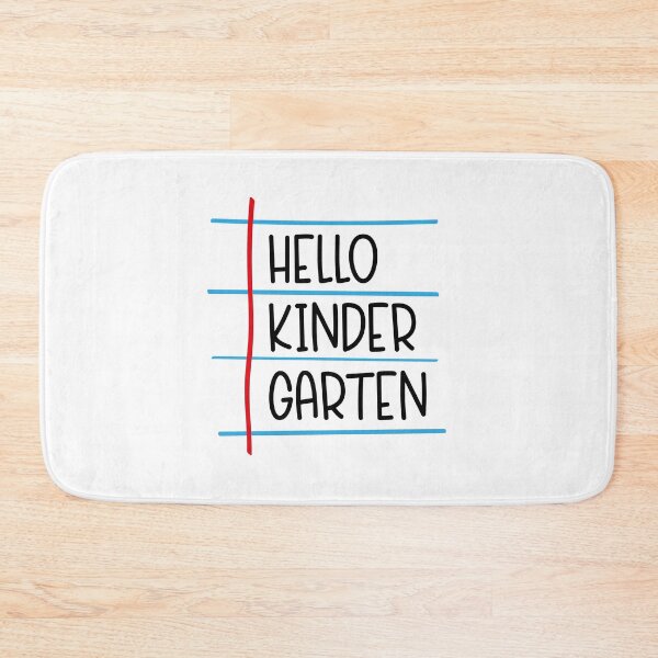 Item preview, Hello Kindergarten – Back to School Lined Paper designed and sold by Rodney's Marketplace.