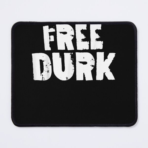 Item preview, Free Durk Distressed White Bold Text Statement Rap Music Fan Apparel designed and sold by slmfams.