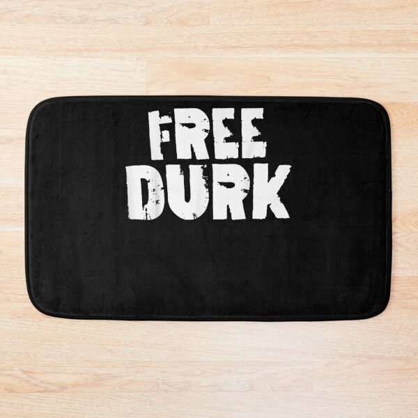 Item preview, Free Durk Distressed White Bold Text Statement Rap Music Fan Apparel designed and sold by slmfams.