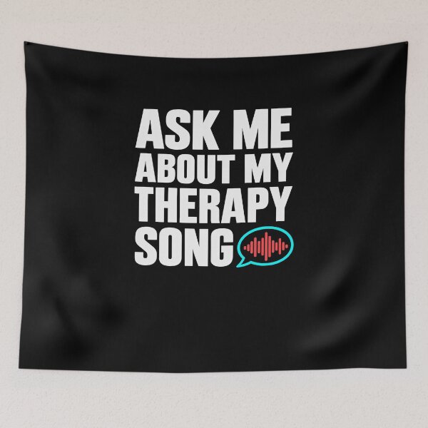 Item preview, Therapy Song Conversation Music Humor designed and sold by elderberry.