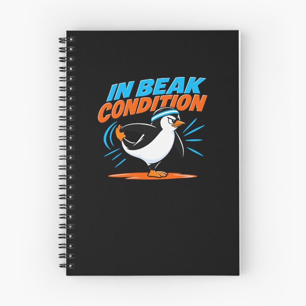 Item preview, In Beak Condition Penguin Workout Humor designed and sold by elderberry.