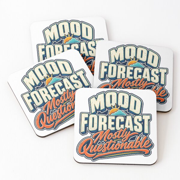 Item preview, Mood Forecast Mostly Questionable designed and sold by FZ Studio .