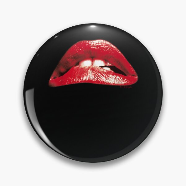 Item preview, Rocky Horror Picture Show Iconic Giant Glossy Red Lips Classic Movie Logo Fan Apparel designed and sold by slmfams.